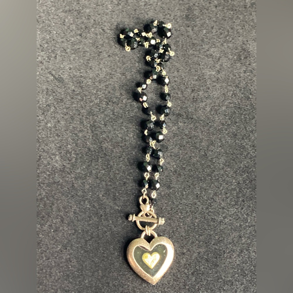 Vintage Classic Hardware Mystery Heart Necklace